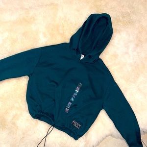 Victoria Secret PINK Green Hoodie